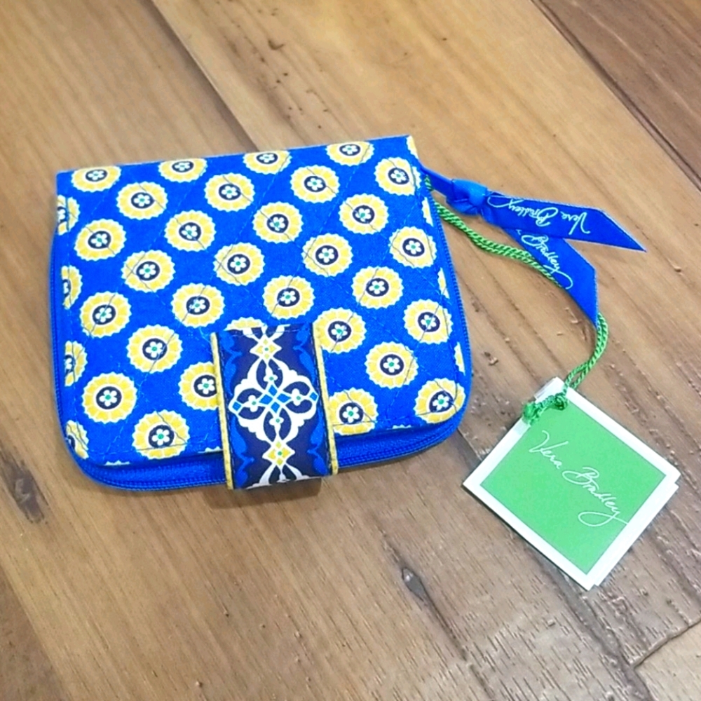 NWT Vera Bradley mini zip wallet